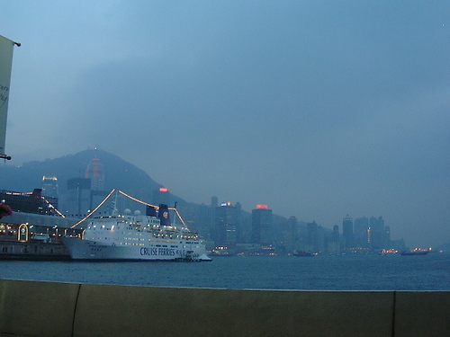 香港島の風景